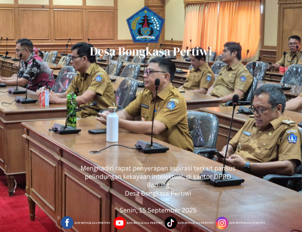 Menghadiri rapat penyerapan aspirasi